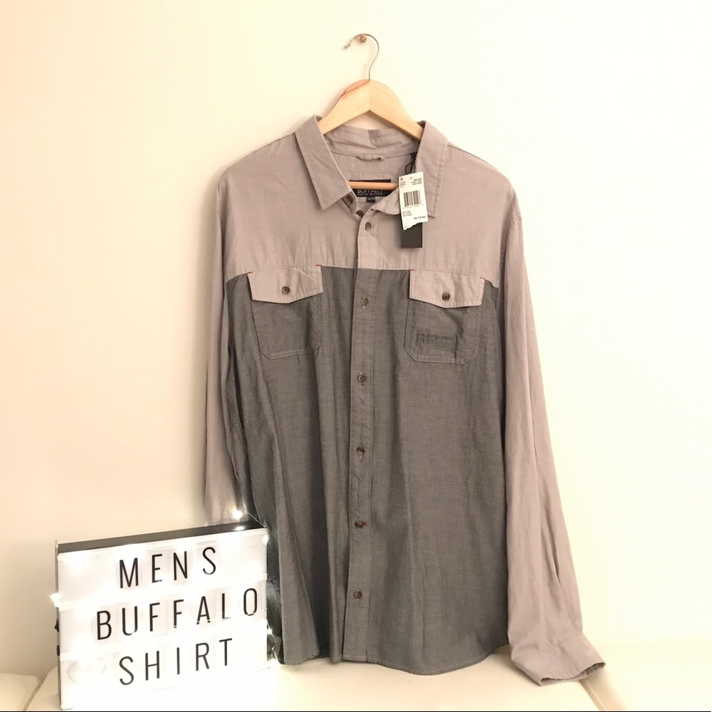 Buffalo Button Up Shirt NWT